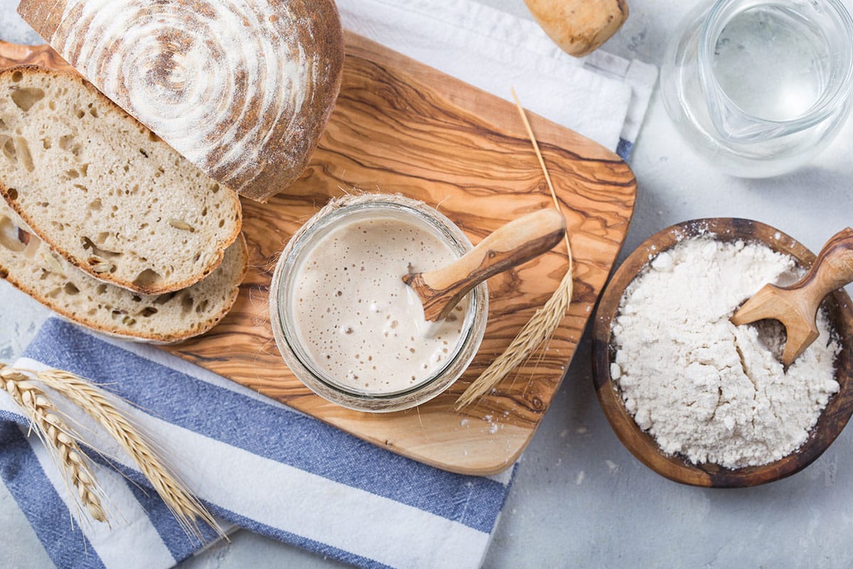 Homemade fermented sourdough bread can often be well tolerated in IBD
